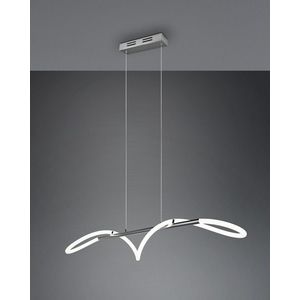 Lustra Argos, RL, 105x34x150 cm, 28W, 1x SMD, metal, argintiu imagine