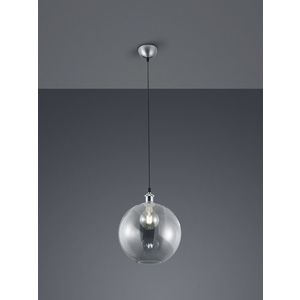 Lustra Dino, RL, 30x150 cm, 28W, 1x E27, metal, nichel mat imagine