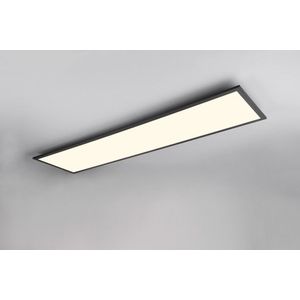 Plafoniera Beta, RL, 119.5x29.5x5.5 cm, 31W, 1x SMD, metal, negru mat/alb imagine