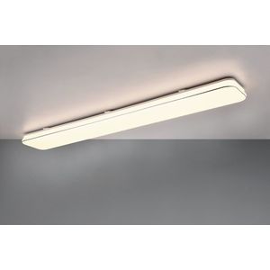 Plafoniera Blanca, RL, 120x17x6 cm, 46W, 1x SMD, plastic, alb/galben imagine