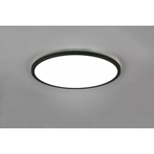 Plafoniera Aureo, RL, 40x2.5 cm, 30W, 1x SMD, plastic, negru mat imagine