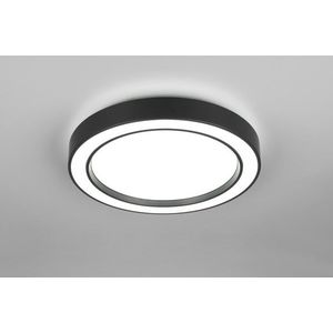 Plafoniera Arco, RL, 40x7.5 cm, 22W, 1x SMD, plastic, negru mat imagine