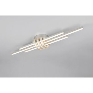 Plafoniera Cinto, RL NOW, 81x18x10.5 cm, 20W, 1x SMD, metal, nichel mat imagine