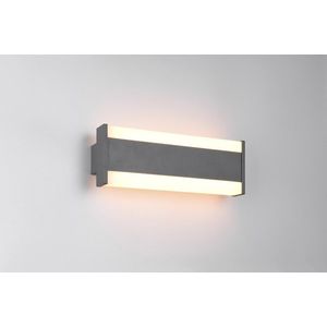 Aplica de perete pentru exterior Dawson, TRIO, 30x10.7 cm, 7W, 1x SMD, aluminiu, antracit imagine