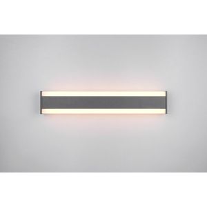 Aplica de perete pentru exterior Dawson, TRIO, 60x10.7 cm, 8W, 1x SMD, aluminiu, antracit imagine