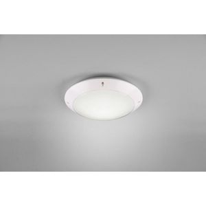 Plafoniera pentru exterior Camaro, RL, 26x8.5 cm, 12W, 1x E27, plastic, alb mat imagine