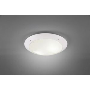 Plafoniera pentru exterior Camaro, RL, 33x9 cm, 12W, 2x E27, plastic, alb mat imagine