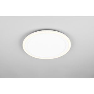 Plafoniera Cora, RL, 32.5x3 cm, 11W / 1.2W, 2x SMD, plastic, alb imagine