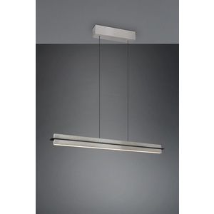 Lustra Emerson, TRIO, 95x9x150 cm, 22W, 1x SMD, metal, nichel mat imagine