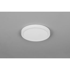 Plafoniera Draco, RL, 23x2.6 cm, 18W, 1x SMD, plastic, alb mat imagine