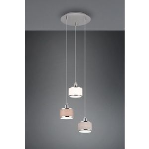 Lustra Kaprun, TRIO, 29x12x150 cm, 28W, 3x E14, metal, multicolor imagine