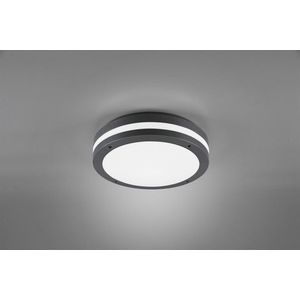 Plafoniera pentru exterior Kendal, RL, 30x9 cm, 11W, 1x SMD, plastic, antracit/alb imagine