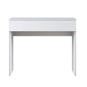 Masa de machiaj, Hanah Home, Bj104, 90x76.8x45 cm, Alb imagine