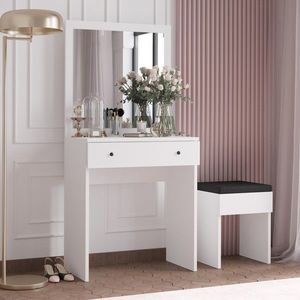 Masa de machiaj, Hanah Home, Felix, Alb imagine