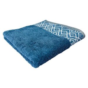 Prosop de maini Diamond, ET 2000 IMPEX, 50x90 cm, bumbac, albastru imagine