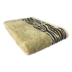 Prosop de baie Waves, ET 2000 IMPEX, 70x130 cm, bumbac, bej imagine