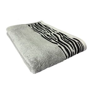 Prosop de baie Waves, ET 2000 IMPEX, 70x130 cm, bumbac, gri imagine