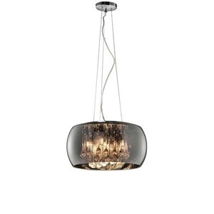 Lustra Vapore, TRIO, 40x150 cm, 42W, 5x G9, sticla, argintiu imagine