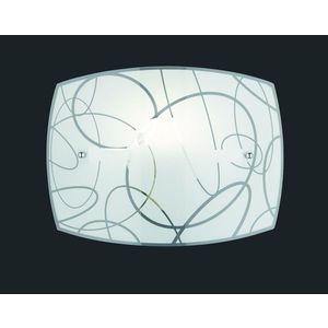 Aplica de perete Spirelli, TRIO, 30x22 cm, 40W, 1x E27, metal, alb imagine