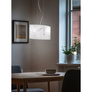 Lustra Spirelli, TRIO, 40x20x150 cm, 40W, 2x E27, metal, alb imagine