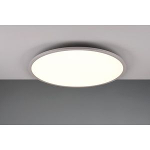 Plafoniera Yuma, TRIO, 60x5 cm, 35W / 4W, 2x SMD, metal, titaniu imagine