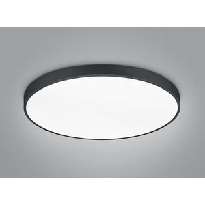 Plafoniera Waco, TRIO, 75x6 cm, 51W, 1x SMD, metal, negru mat imagine