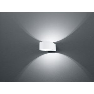 Aplica de perete Lacapo, TRIO, 10.5x6 cm, 4.3W, 1x SMD, metal, alb mat imagine