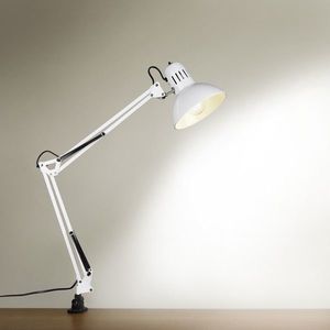 Lampa de masa Tajo, TRIO, 51x16.8x73.5 cm, 40W, 1x E27, metal, alb imagine