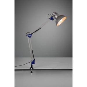 Lampa de masa Tajo, TRIO, 51x16.8x73.5 cm, 40W, 1x E27, metal, argintiu imagine