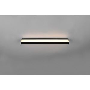 Aplica de perete Rocco, TRIO, 60x3.6 cm, 8W, 1x SMD, aluminiu, negru mat imagine