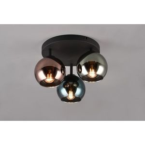 Plafoniera Sheldon, RL, 33x20 cm, 10W, 3x E14, metal, multicolor imagine