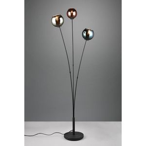 Lampadar Sheldon, RL, 40.5x39.5x150 cm, 10W, 3x E14, metal, multicolor imagine