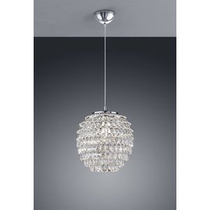 Lustra Petty, RL, 35x160 cm, 60W, 1x E27, metal, argintiu imagine