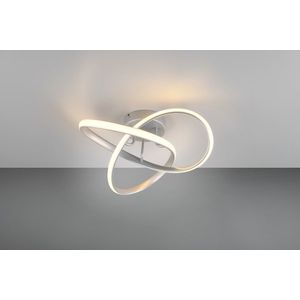 Plafoniera Meo, RL, 40x15 cm, 15W, 1x SMD, metal, titaniu imagine