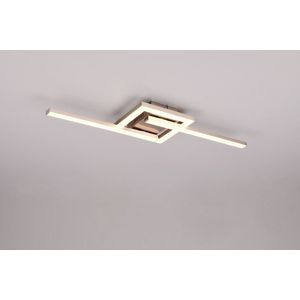 Plafoniera Viale, RL, 54.4x16x5 cm, 17W, 1x SMD, metal, nichel mat imagine