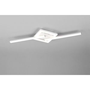 Plafoniera Viale, RL, 54.4x16x5 cm, 17W, 1x SMD, metal, alb mat imagine