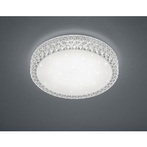 Plafoniera Pegasus, RL, 39.6x8.6 cm, 24W, 1x SMD, acril, alb imagine