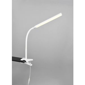 Lampa de masa Nevada, RL, 35x0.8x38 cm, 5W, 1x SMD, plastic, alb mat imagine