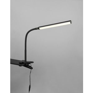 Lampa de masa Nevada, RL, 35x0.8x38 cm, 5W, 1x SMD, plastic, negru mat imagine