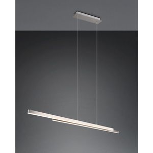 Lustra Odio, RL NOW, 110x8.5x150 cm, 22W, 1x SMD, metal, nichel mat imagine