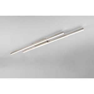 Plafoniera Odio, RL NOW, 110x8.5x5 cm, 22W, 1x SMD, metal, nichel mat imagine