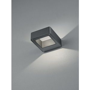 Aplica de perete pentru exterior Reno, TRIO, 12x4.5 cm, 4.5W, 1x COB LED, aluminiu, antracit imagine