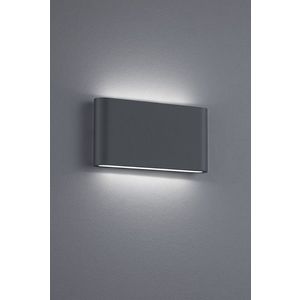 Aplica de perete pentru exterior Thames II, TRIO, 17.5x9 cm, 4.5W, 1x SMD, aluminiu, antracit imagine