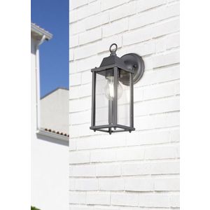 Lampa de gradina Olona, TRIO, 11.5x29.5 cm, 40W, 1x E27, aluminiu, antracit imagine