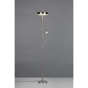 Lampadar Palermo, RL, 28x183 cm, 5W / 18W, 2x SMD, metal, nichel mat imagine