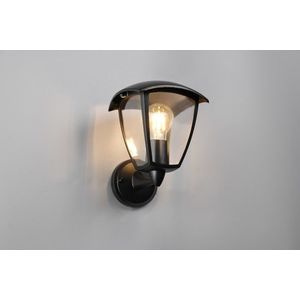 Lampa de gradina Venta, TRIO, 17x20x24 cm, 10W, 1x E27, aluminiu, negru mat imagine
