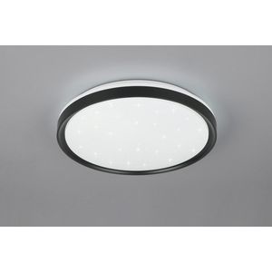 Plafoniera Solit, RL, 39x7 cm, 14W, 1x SMD, plastic, negru mat imagine