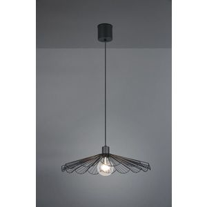 Lustra Margarita, RL, 50x150 cm, 60W, 1x E27, metal, negru mat imagine