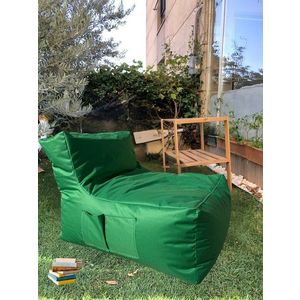 Fotoliu puf Bean Bag, Atelier del Sofa, 535PFT1208, Poliester, Verde imagine