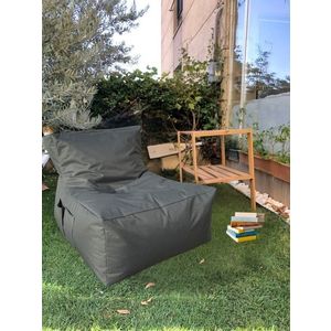 Fotoliu puf Bean Bag, Atelier del Sofa, 535PFT1199, Poliester, Gri imagine